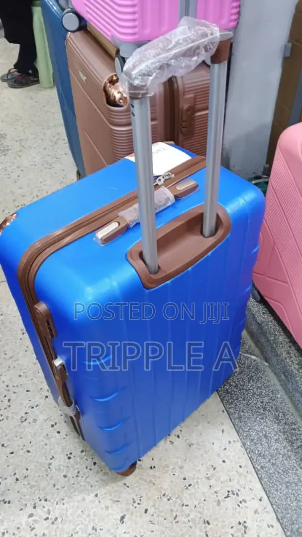 Early Bird Blue Big Suitcase