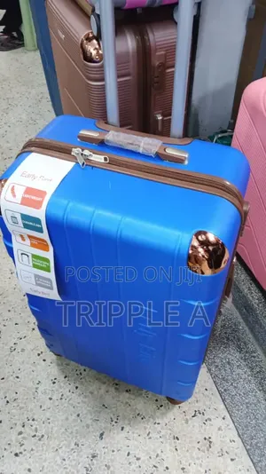 Early Bird Blue Big Suitcase
