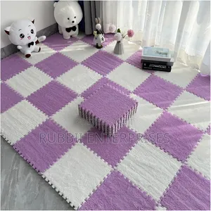 Interlocking Plush Foam Floor Mats 10pc