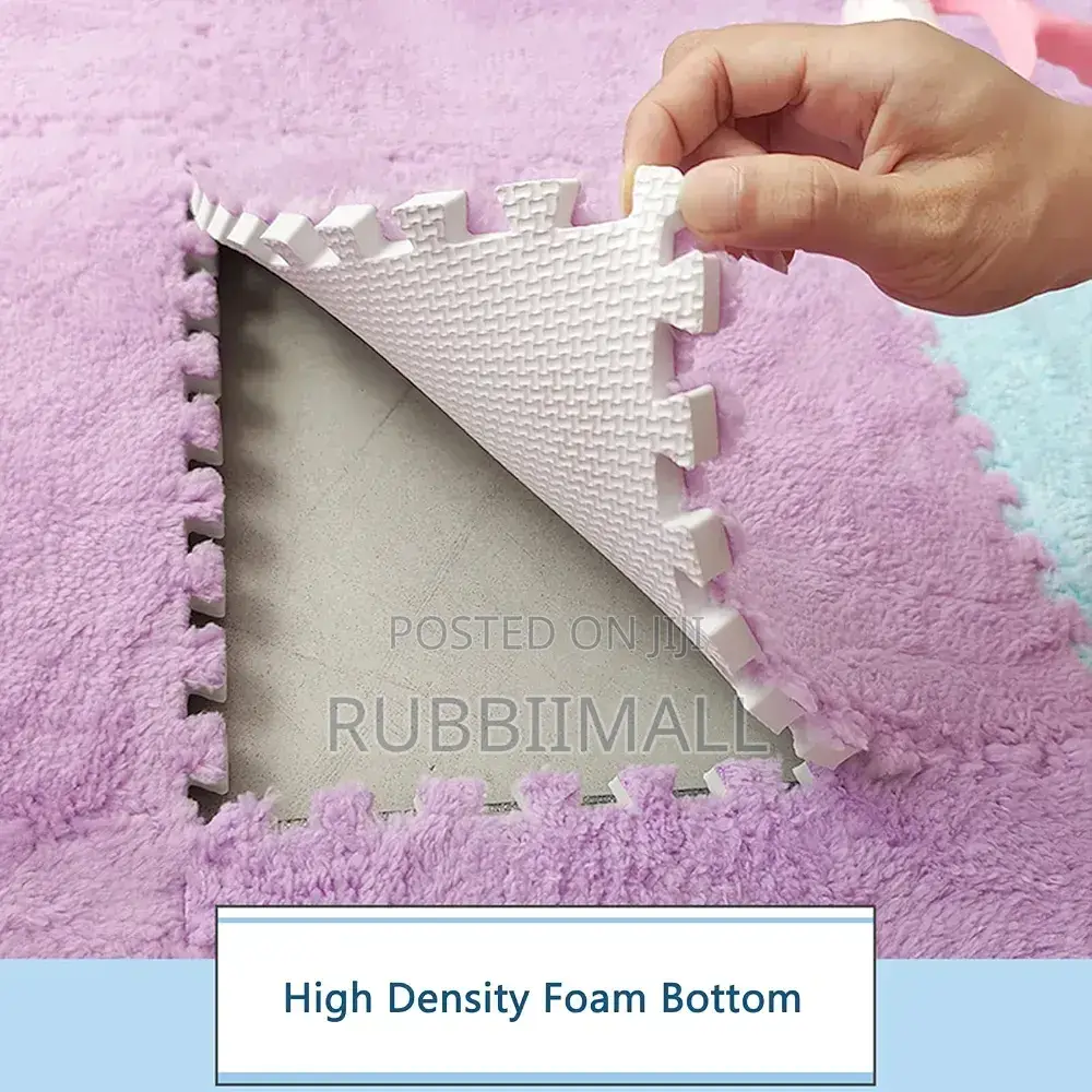 Interlocking Plush Foam Floor Mats 10pc