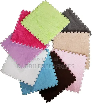 Interlocking Plush Foam Floor Mats 10pc