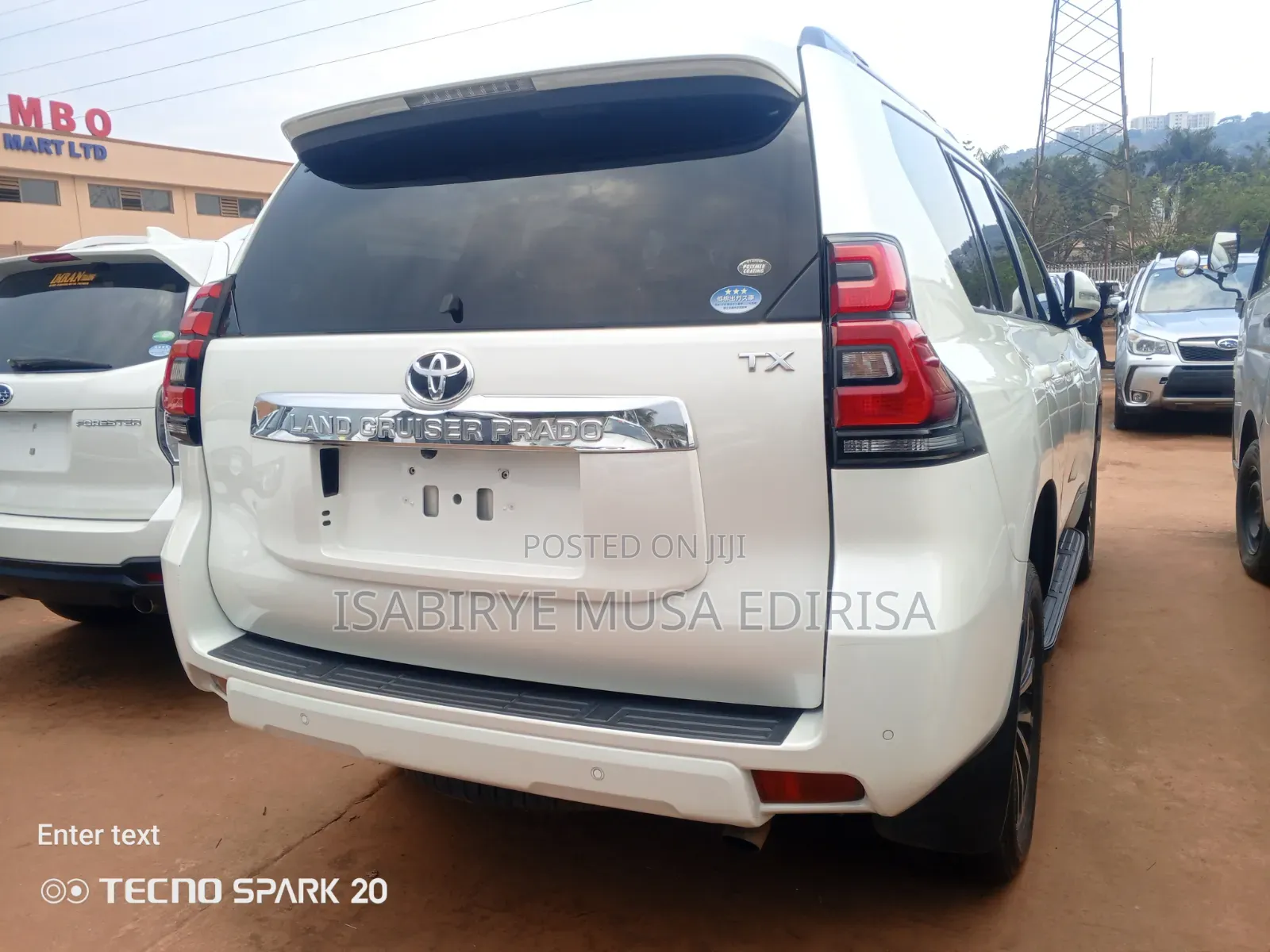 Toyota Land Cruiser Prado 2018 White