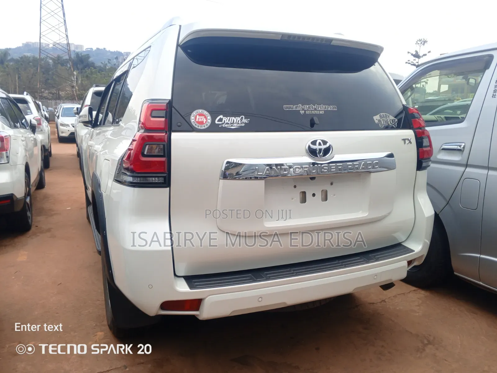 Toyota Land Cruiser Prado 2018 White