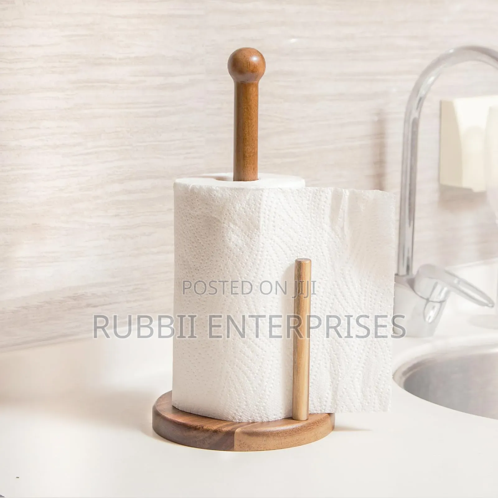 Wooden Paper Towel Holders