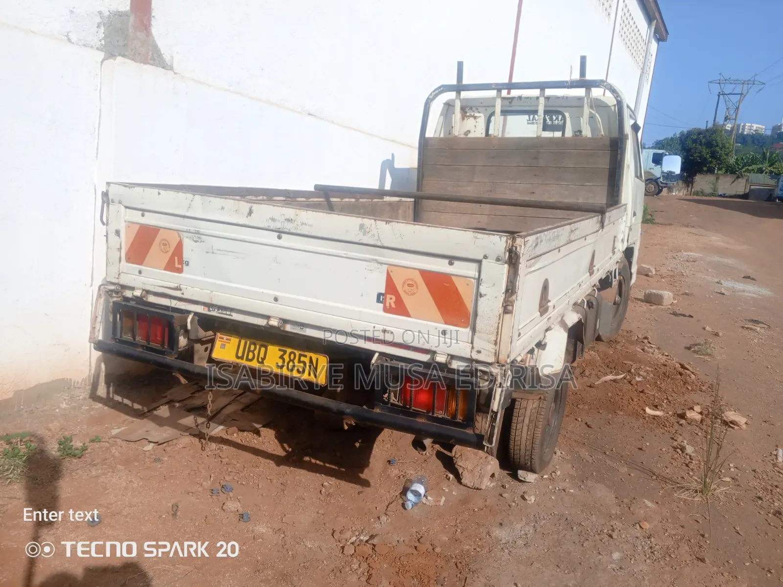 Isuzu Small Tyre 1981 White