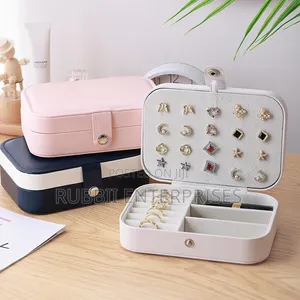 Leather Travel Jewelery Organizer