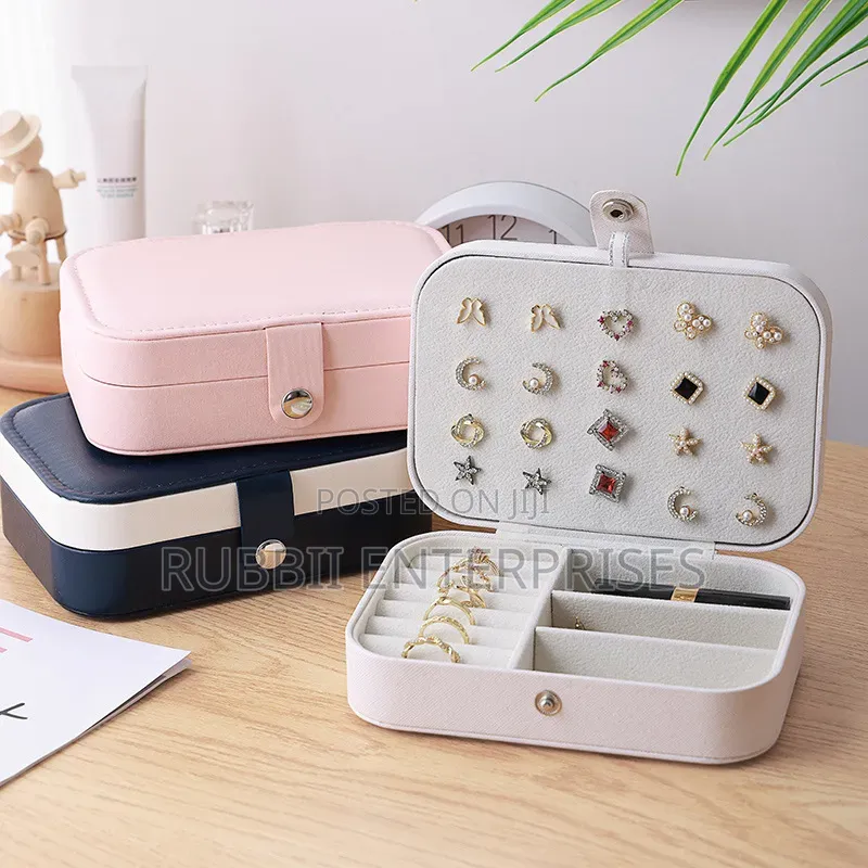 Leather Travel Jewelery Organizer