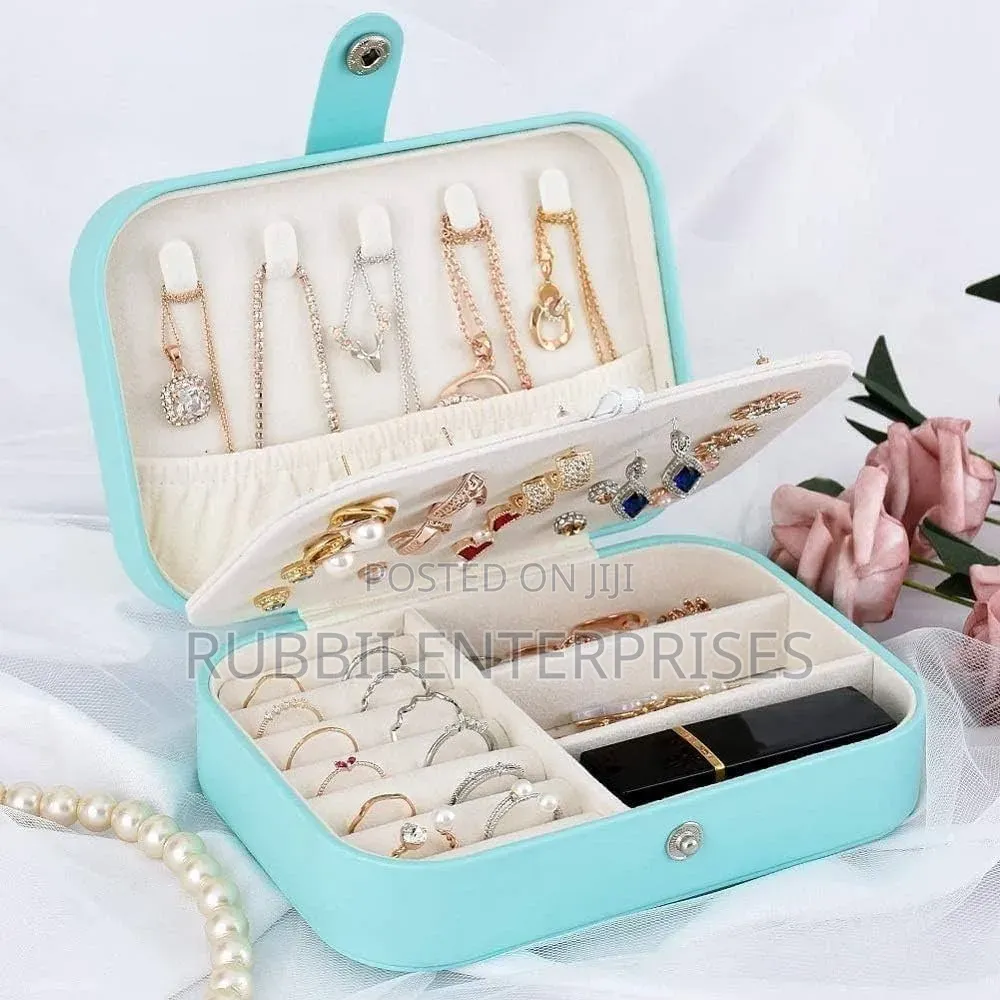 Leather Travel Jewelery Organizer