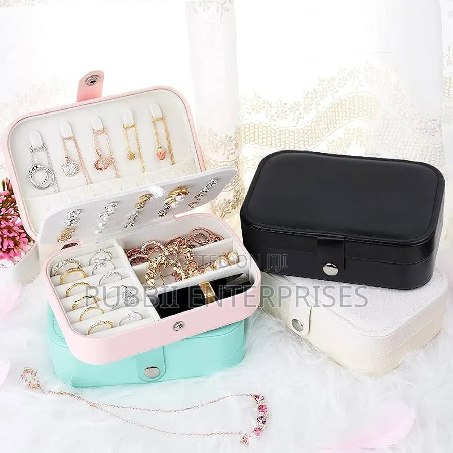 Leather Travel Jewelery Organizer
