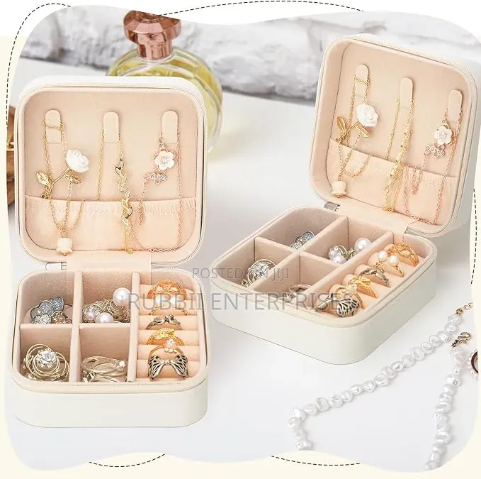 Portable Travel Mini Jewelry Box