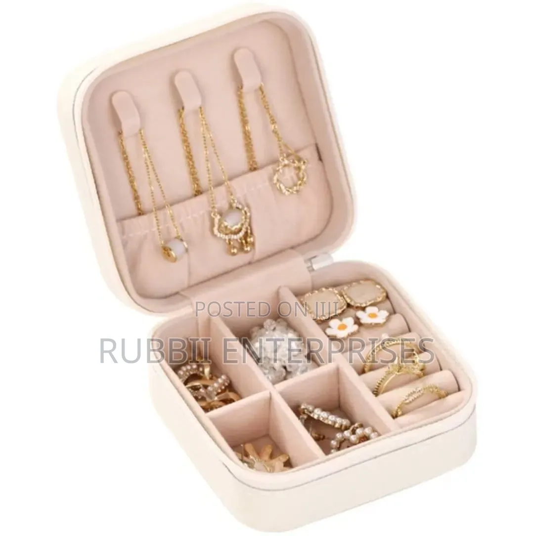Portable Travel Mini Jewelry Box
