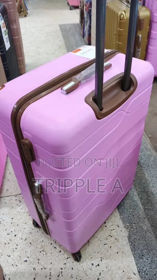 A Pink Early Bird Hard-Sided Spinner Suitcase ( Big)