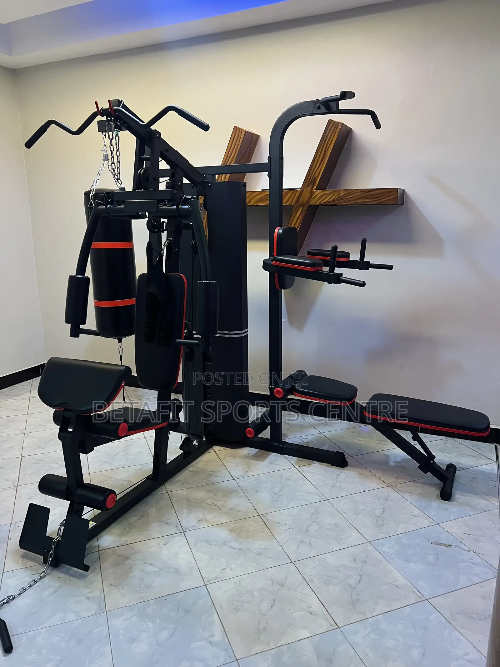 Comprehensive 3 Station Multi- Gym Machine