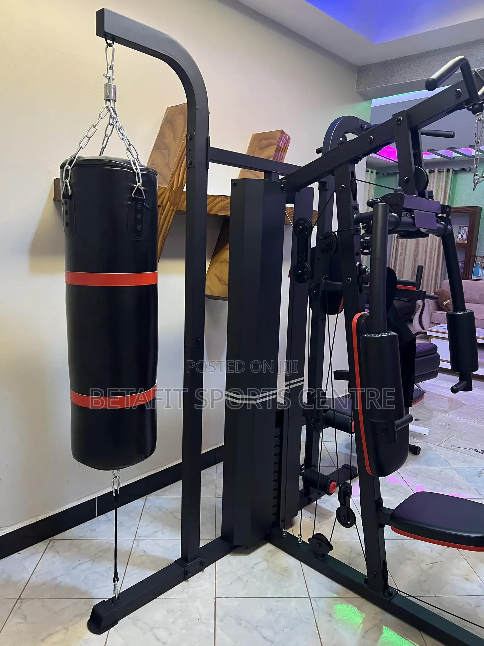 3-Station Multi-Gym Home Workout Machine