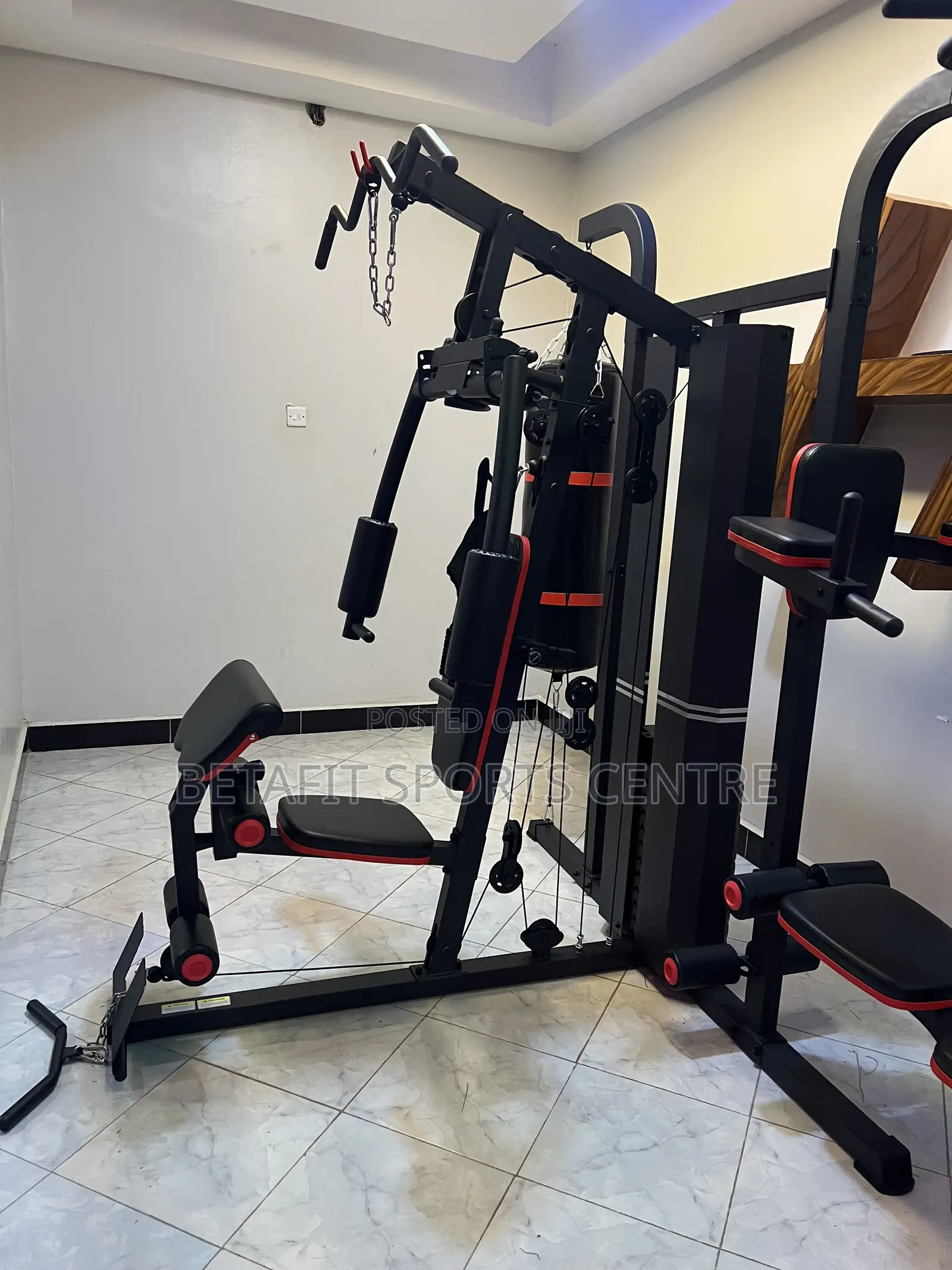 3-Station Multi-Gym Home Workout Machine