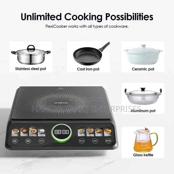 Oraimo FlexiCooker Ceramic Cooker (Model: OCS-201A).