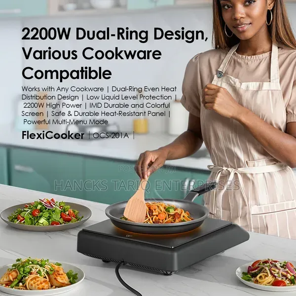Oraimo FlexiCooker Ceramic Cooker (Model: OCS-201A).