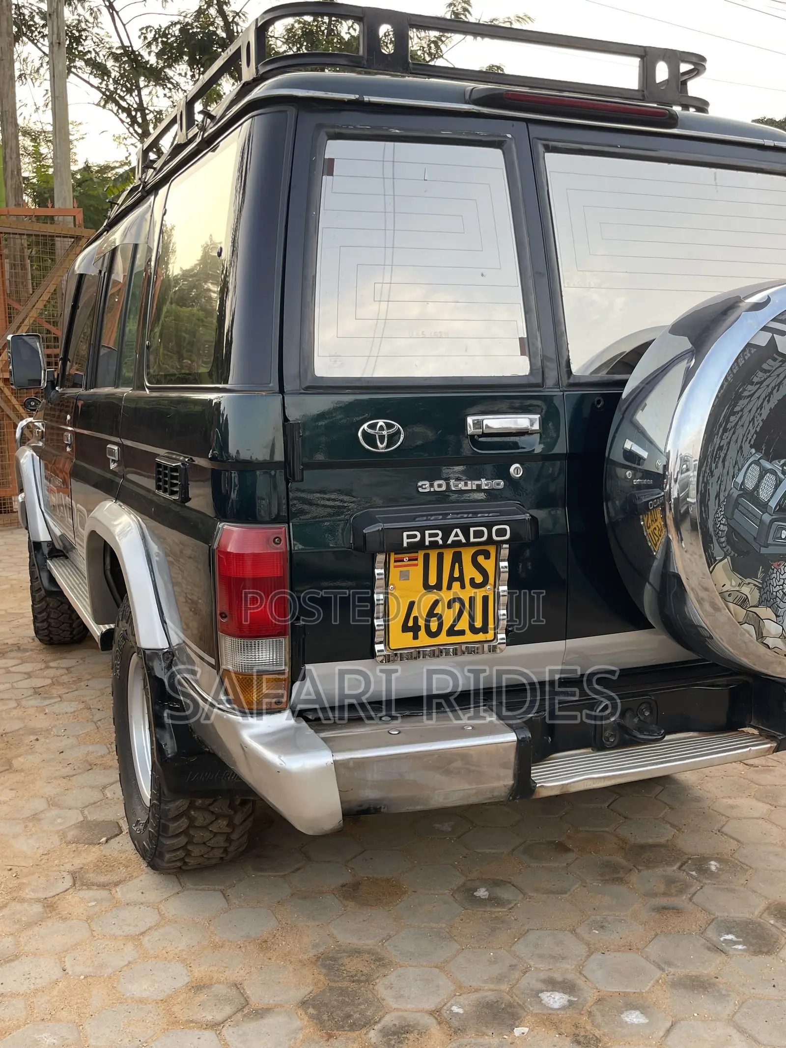 Toyota Land Cruiser Prado 1998 Green