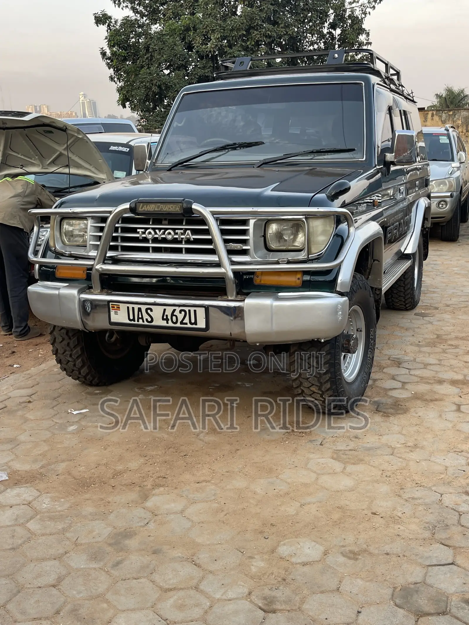 Toyota Land Cruiser Prado 1998 Green