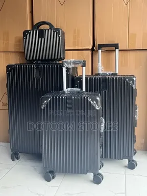 Set of 4 Aluminum Luggage Box