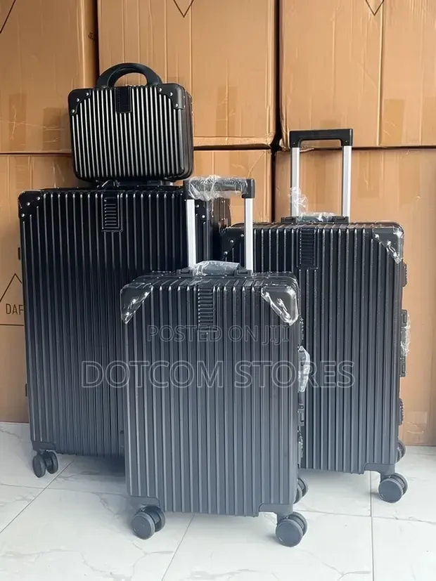 Set of 4 Aluminum Luggage Box