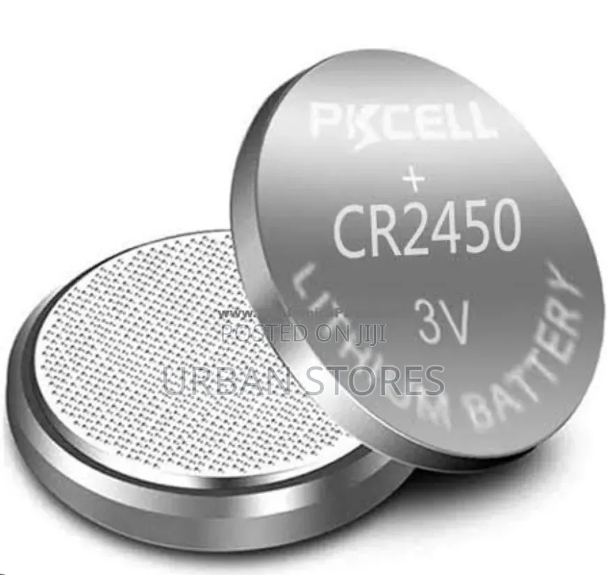 CR2450 3V Lithium Coin Cell Battery 5PCS