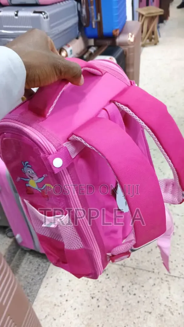 Pink Dora the Explorer Kids' School Bag