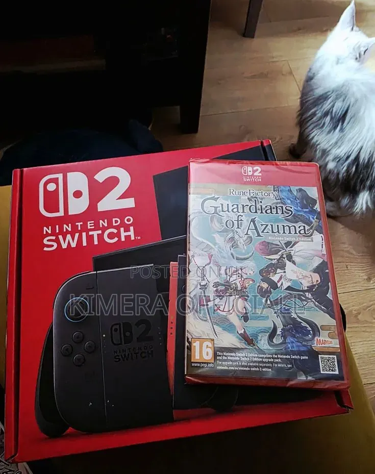 Brand New Nintendo Switch 2 With a Free Game Card of Your Choice