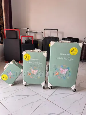 UNIWALKER Vintage Luggage Suitcase