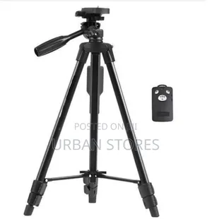 Firm Phone and Camera Tripod Stand With Flexible Mount Holder Clip