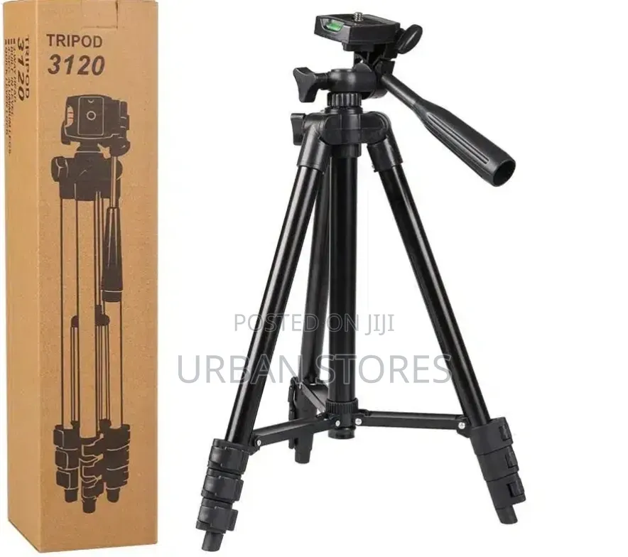 Firm Phone and Camera Tripod Stand With Flexible Mount Holder Clip