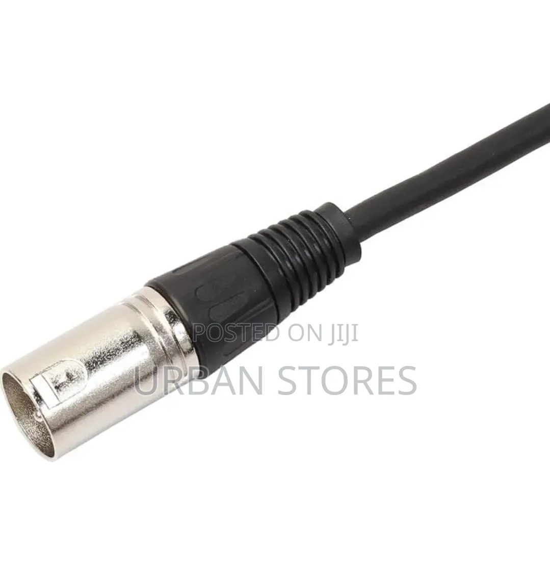 3 Pin XLR Microphone Cable Male to Female Black 10m