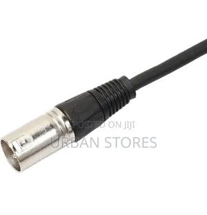 3 Pin XLR Microphone Cable Male to Female Black 10m