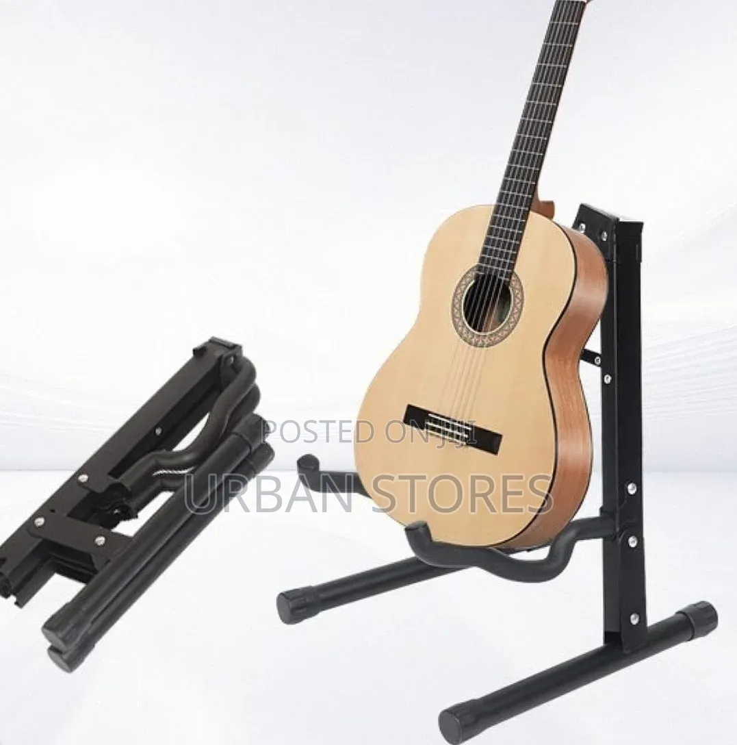 Guitar Stand Folding Guitar Stand Non-Slip Rubber and Foam Arms