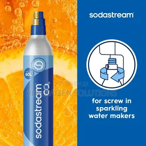 Sodastream CO2 Cylinder Sparkling Water Maker| Blue Screw Gas System