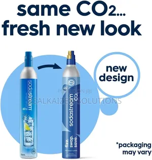 Sodastream CO2 Cylinder Sparkling Water Maker| Blue Screw Gas System