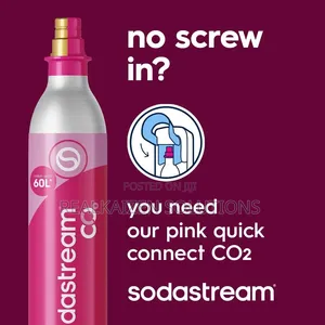 Sodastream CO2 Cylinder Sparkling Water Maker| Blue Screw Gas System