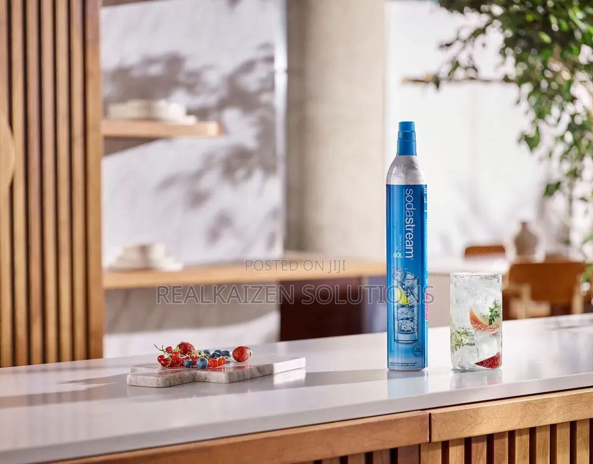 Sodastream CO2 Cylinder Sparkling Water Maker| Blue Screw Gas System