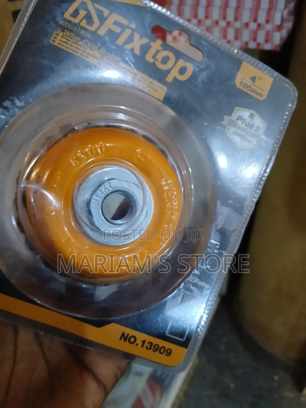 Wire Brush Designed for Angle Grinders, Featuring a High-Density,