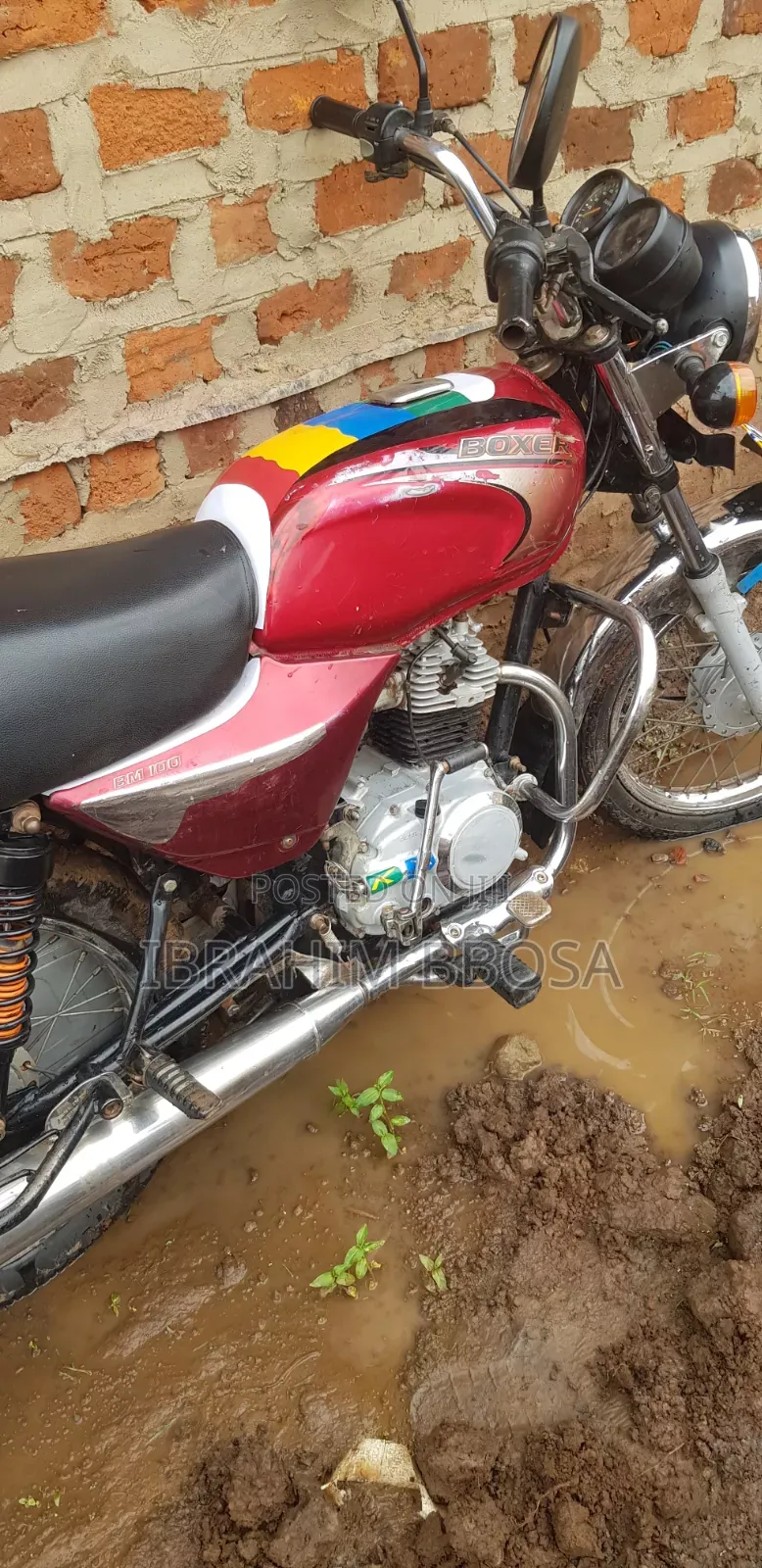 Bajaj Boxer 2017 Red