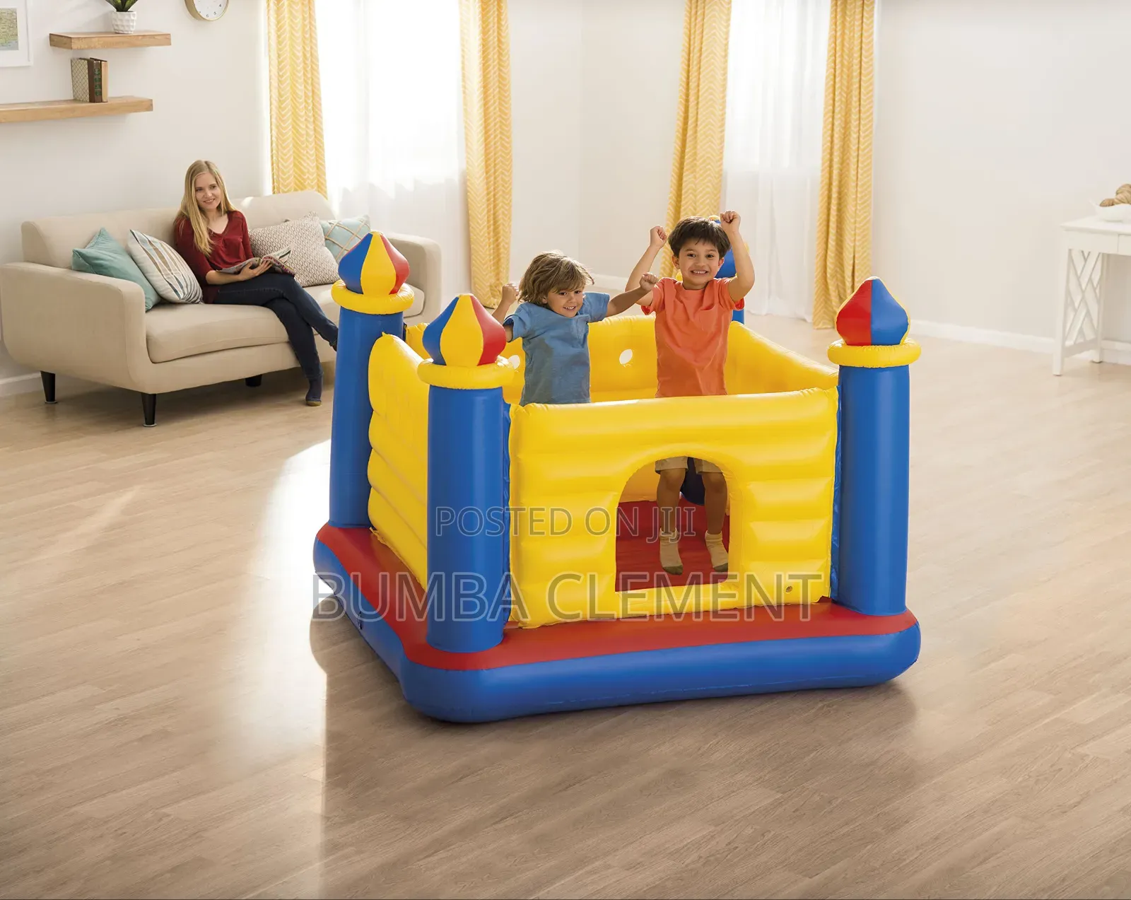 Kids Bouncing Castle 1.75m X1.75m X 1.35 M