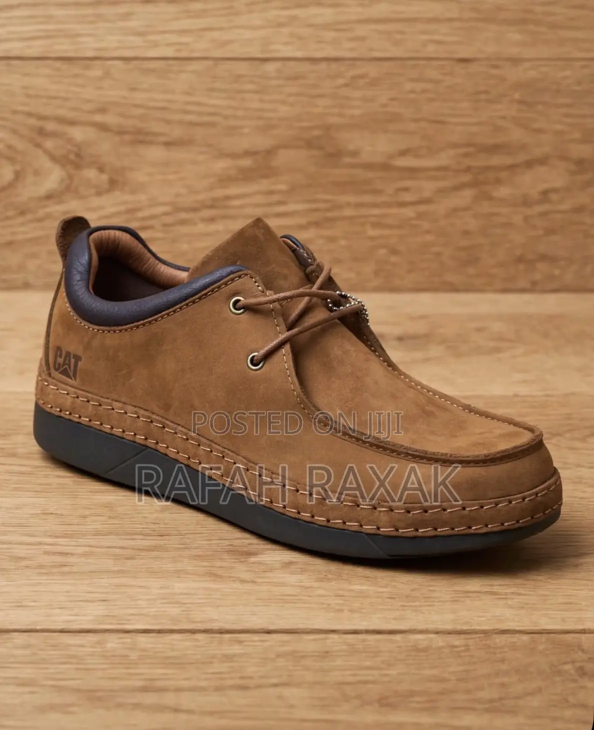 Original Brown CAT Casual “Wallabee-Style” Low Shoes