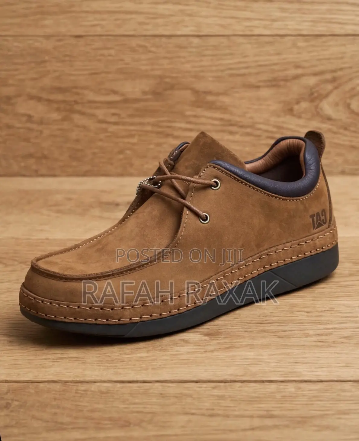 Original Brown CAT Casual “Wallabee-Style” Low Shoes