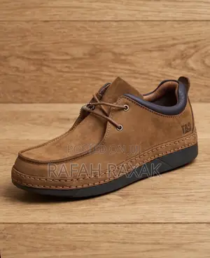 Original Brown CAT Casual “Wallabee-Style” Low Shoes
