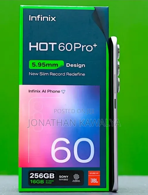 New Infinix Hot 60 Pro+ 256 GB Gray