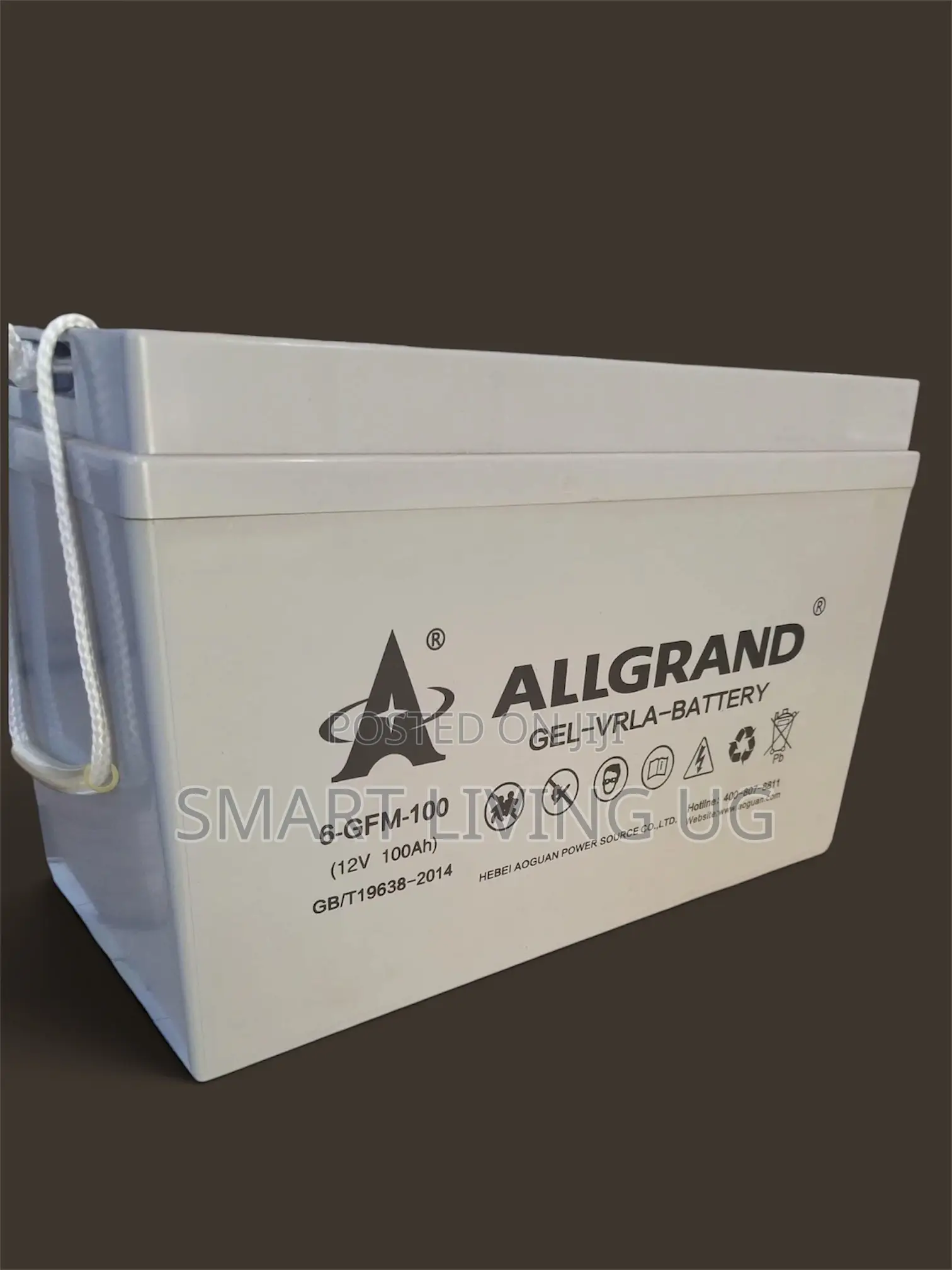 100Ah All Grand Gel Solar Battery – Long Lasting Deep Cycle Power