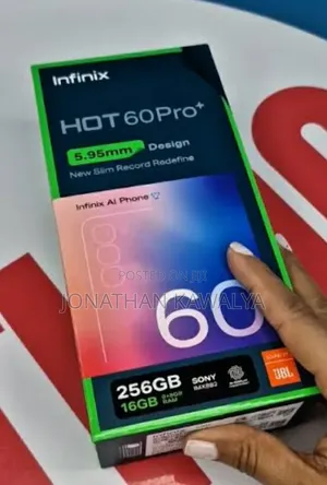 New Infinix Hot 60 Pro+ 256 GB Bronze