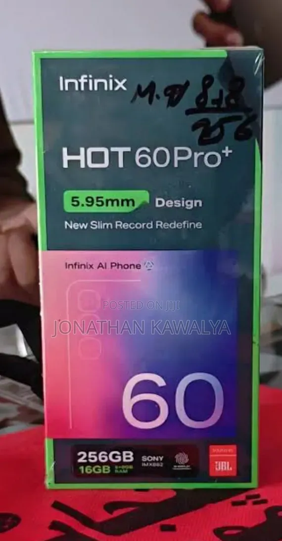 New Infinix Hot 60 Pro+ 256 GB Orange