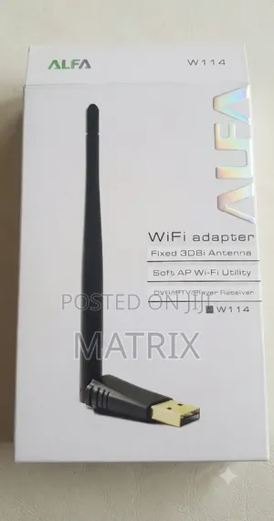 USB Wi-Fi Adapter, Alfa-Net W114