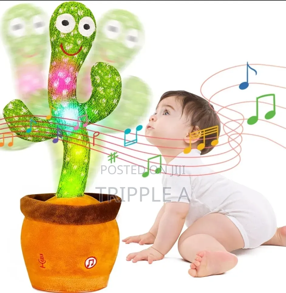 Cute Singing and Dancing Cactus Toy